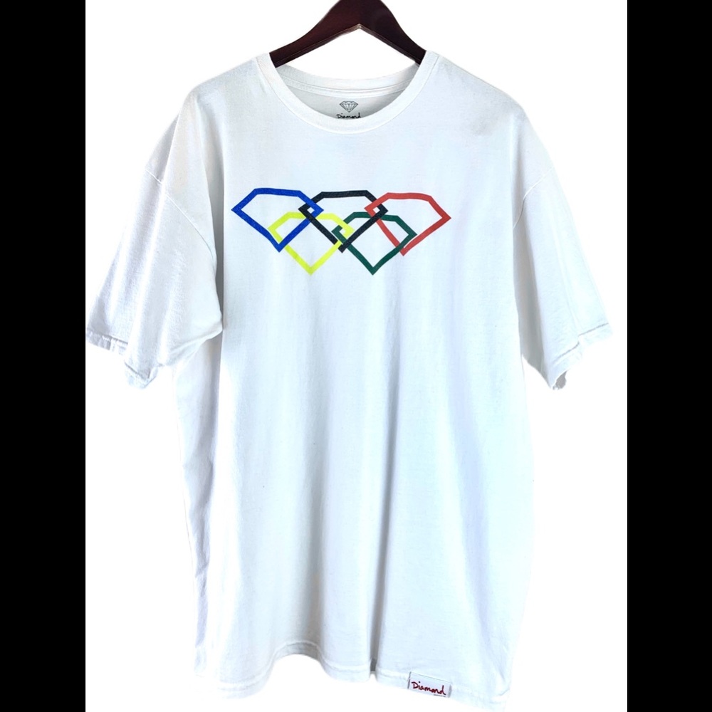 Diamond Supply Company Olympic Rings Tee XL